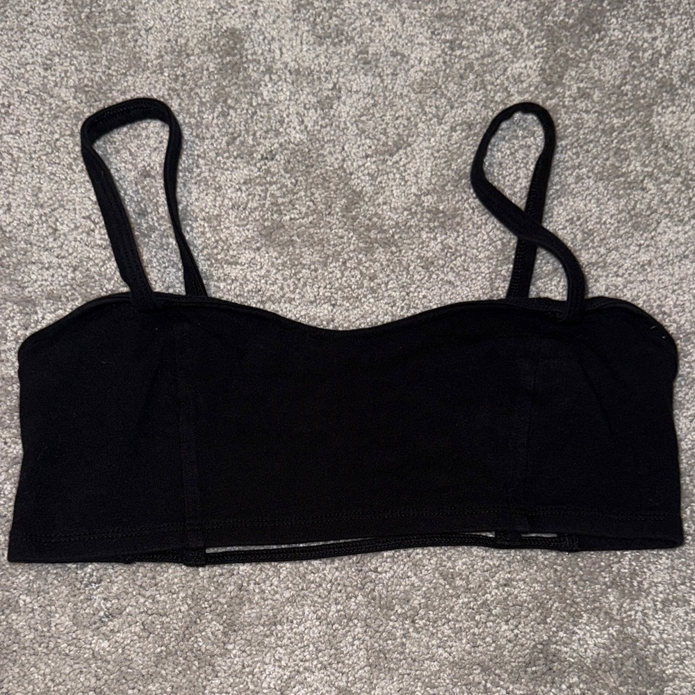 Express black bralette